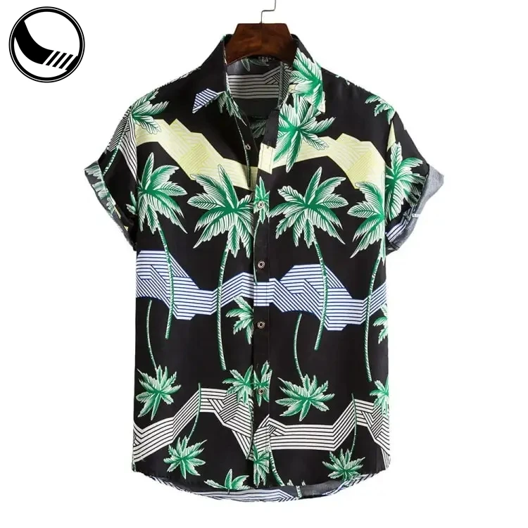 BETHERIVAL Anime Print Boys Quick Dry Cool Men Aloha Custom Men's Dress Shirt Satin Stretch Plus Size Breathable Soft details