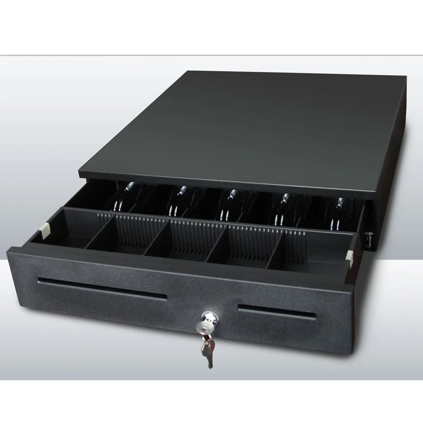 Cheap and Fine CD-400  High Quality Cash Drawer Five Grid Cash Notes Slots Four Grid Coins Slot