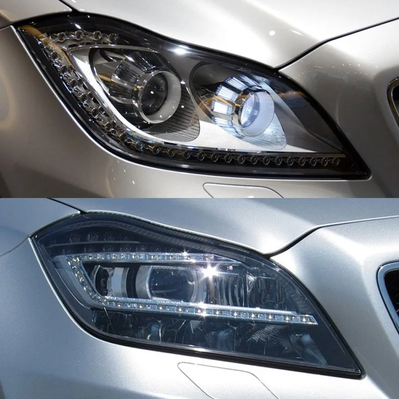 product car headlight glass pc lampshade cover lens for mercedes benz cls 260 300 350 400 w218 headlamp glass shade lens cover 2012 2016-36