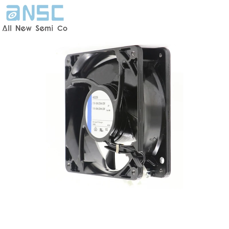 Original Axial fan 4600N-466 120*38 AC115V 20W High temperature cooling fan