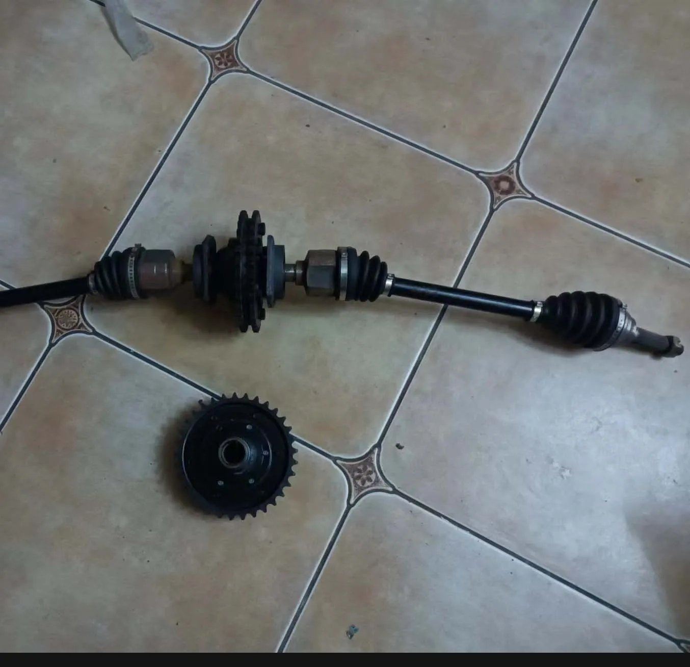 Chain Drive Differential With Sprocket And Cv Shaft Buy Chain Drive