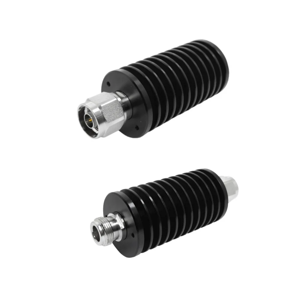 50ohm N Type Attenuator 40DB /50 DB N Male to N Female Jack DC-3Ghz 50W Fixed Attenuator