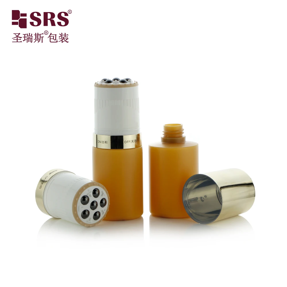80ml Six Roller Balls Empty Plastic Wholesale Lotion Bottle Massage