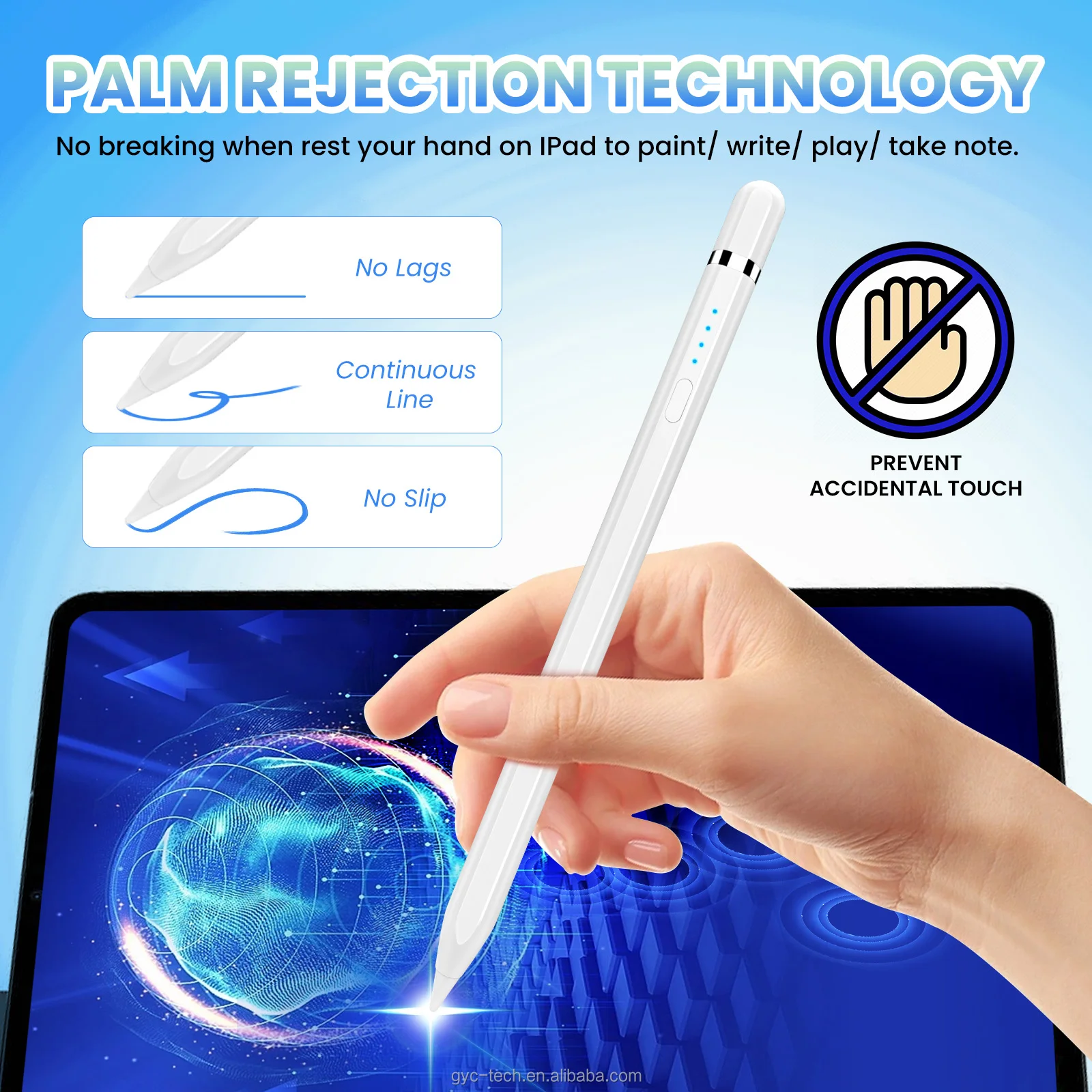Active Standard Low Price Touch Screen Stylus Pen Adsorption