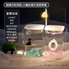 Rose Lamp Dual Cylinder (Ice Blue Pink)