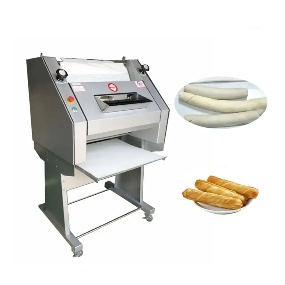 High Quality  baguette Bread Moulding  Machine Manual baguette French Bread Roller Moulder Dough Molder