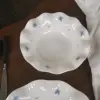 white-Blue floral 20*6/ 8 inch