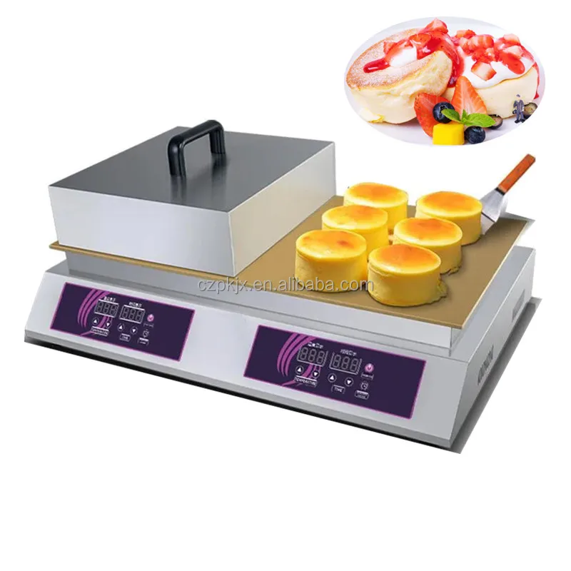 Shufulei Machine Double Plate Digital Display Muffin Maker Japanese Souffle Maker Machine