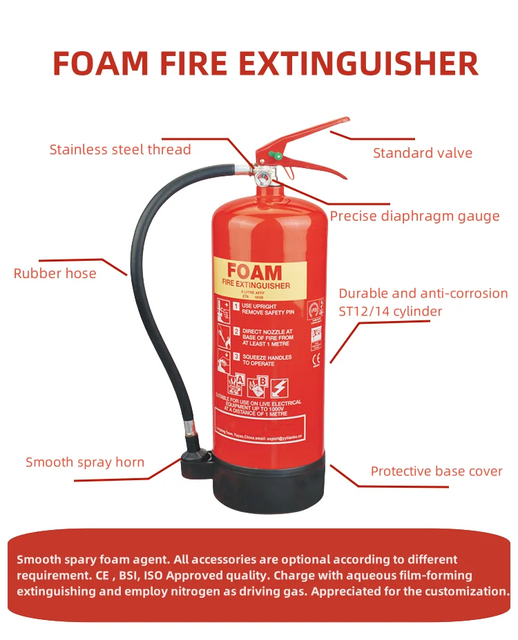 Foam Fire Extinguisher Dcp Powder Portable Fire Fighter Buy Foam Fire