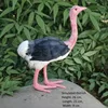 Struzzo rosa simulato
