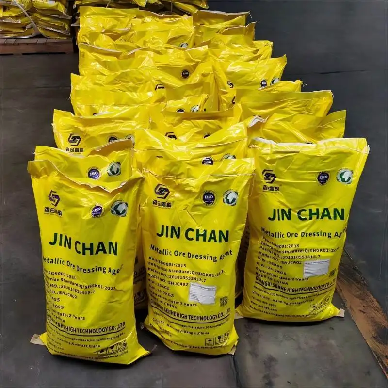 environmental gold dressing agent Jin Chan Friendly Mining Gold Washing Processing Reagent Gold Leaching Chemicals Jinchan semi-custom gowns
