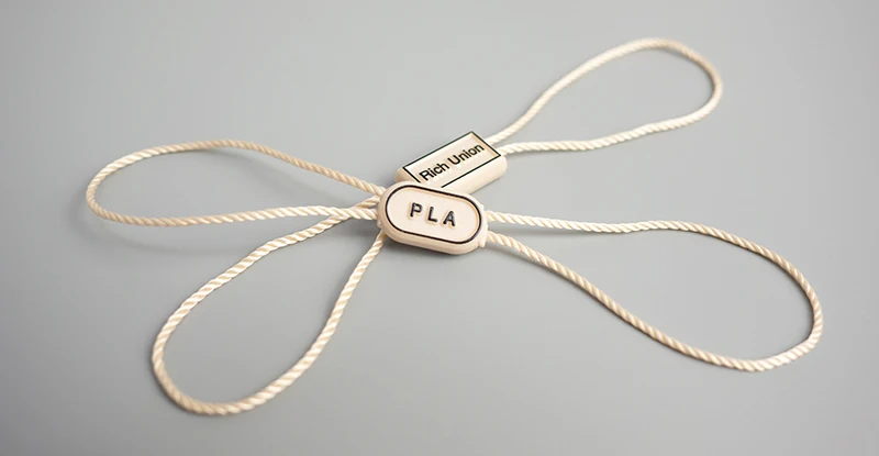 China Custom Biodegradeable Plastic Lock Pin String Tags Manufacturers ...