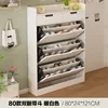 80 cm doppio strato con contenitore - bianco caldo