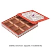 square 9grid tray