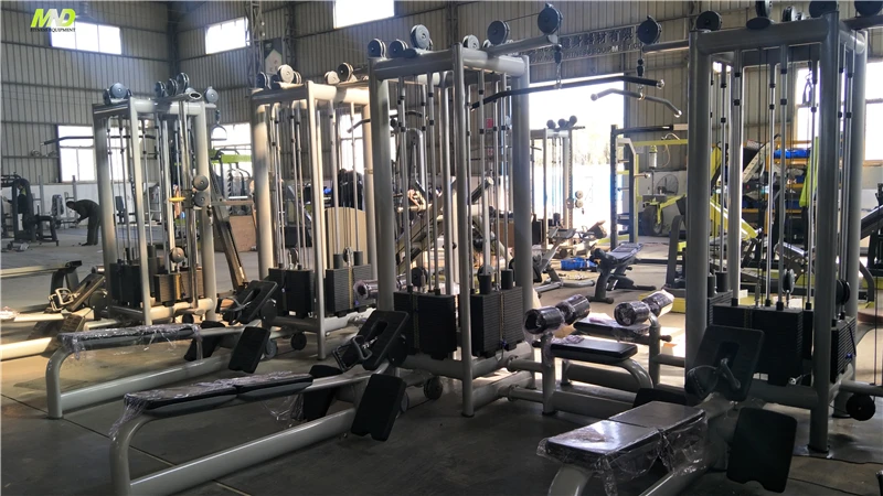 Minolta Fitness Equipment China Sport Show 8 Stations Fitness Gym Equipment Exercise Equipment Multi Functional Machine