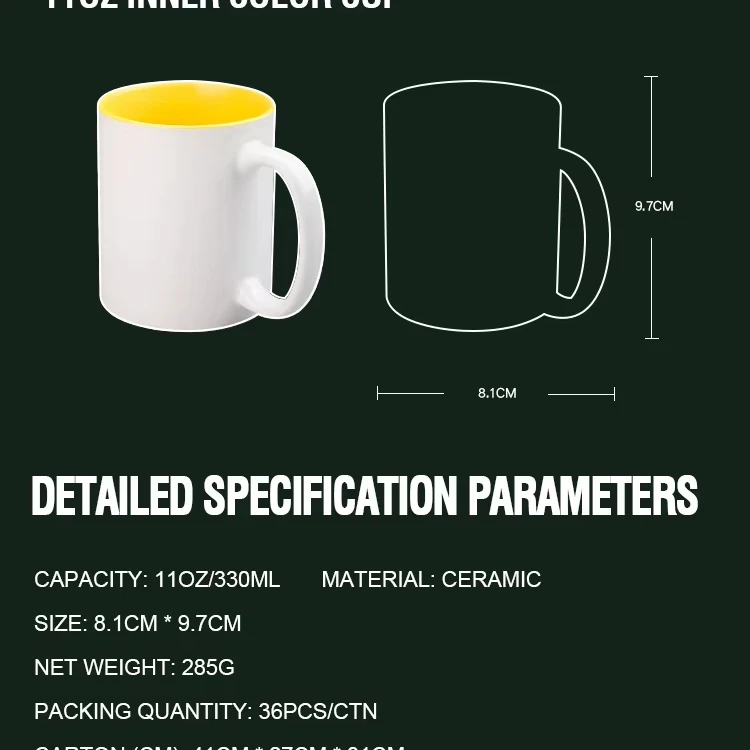 11oz Sublimation Blank Ceramic Coffee Mugs for Sublimation Corporate Gifts  Personalized Mug Cowboy Cup Personalize| Alibaba.com