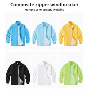 Casual Sport Men's Jackets Custom Logo Athletic Outdoor Four-way stretch Golf Windbreaker Jacket