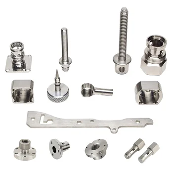 Customized Metal Parts Stainless Steel Aluminum Turning Cutting Milling Precision Rapid Prototype Machining Service CNC Parts