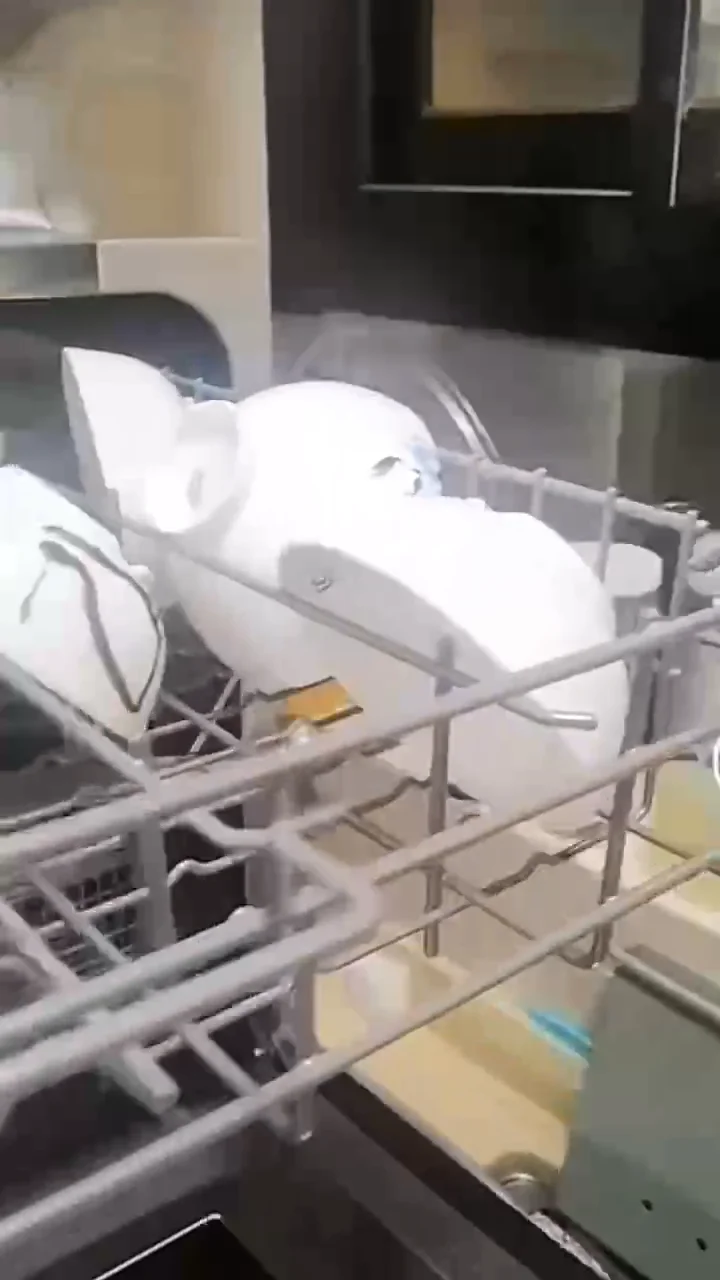 8 Sets Commercial Mini Freestanding/builtin Dishwasher Home Kitchen