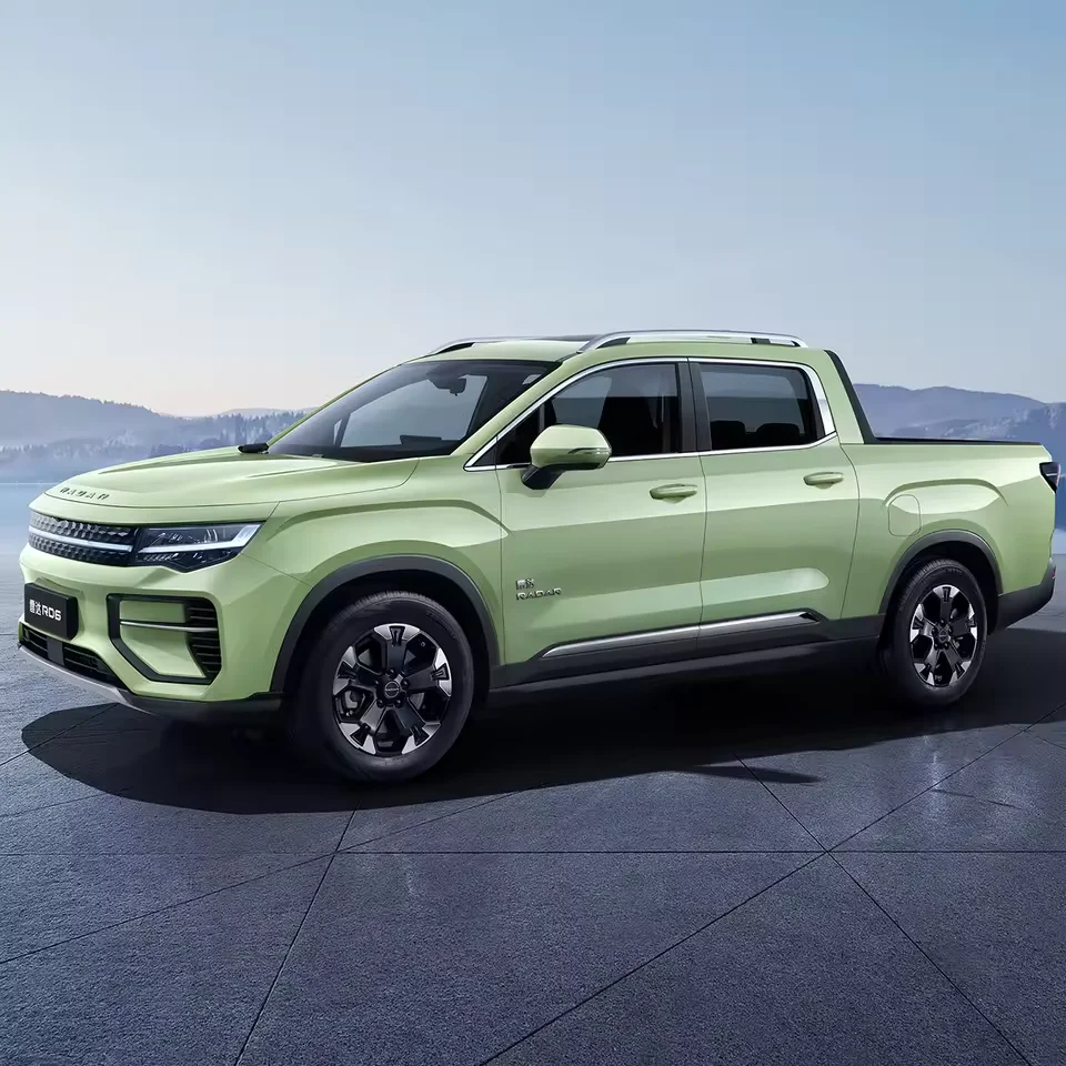 Geely Radar RD6 ev vehicles electric AWD pickup electric truck left driver 460 km range coches manufacture