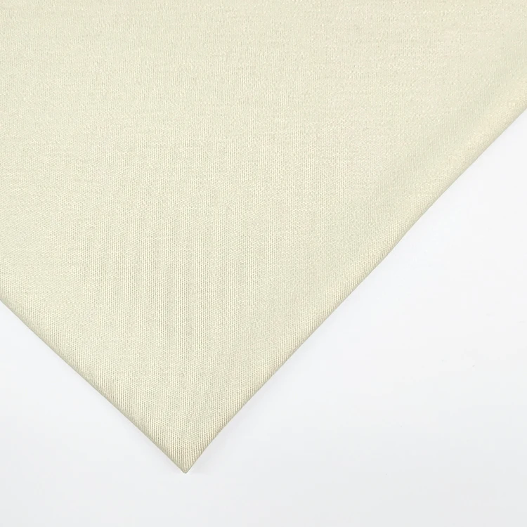 Factory Direct Sale Soft Solid Spandex Fabric Cotton Modal Material Double Knit Fabric