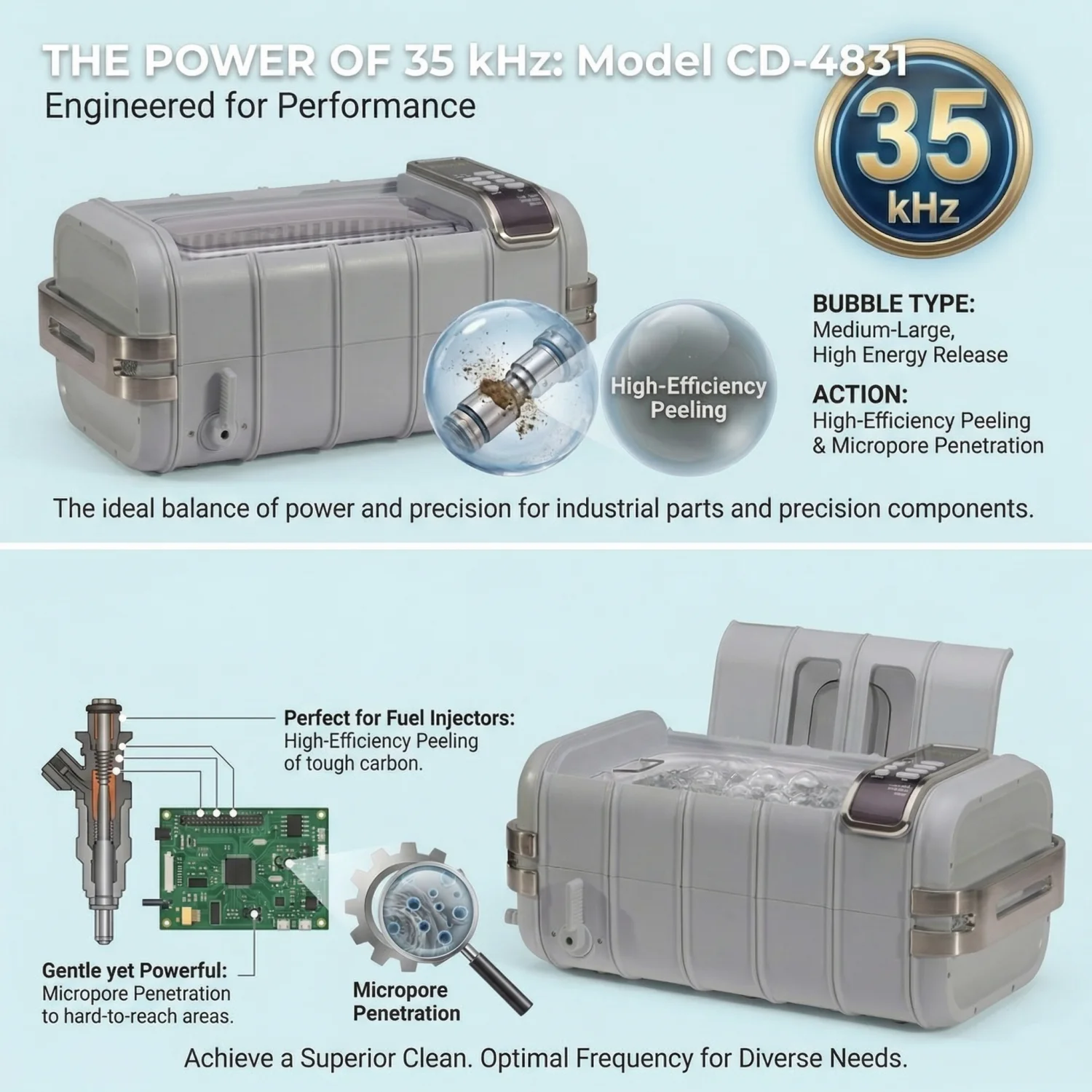 3L Digital Ultrasonic Cleaner - Efficient Cleaning Solutions