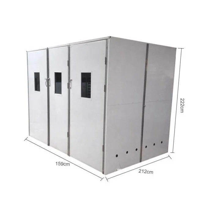 Digital Automatic 19712 Chicken Egg Incubator With Power Panel and Battery for Sale
