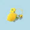 Lemon steel wire ring pendant