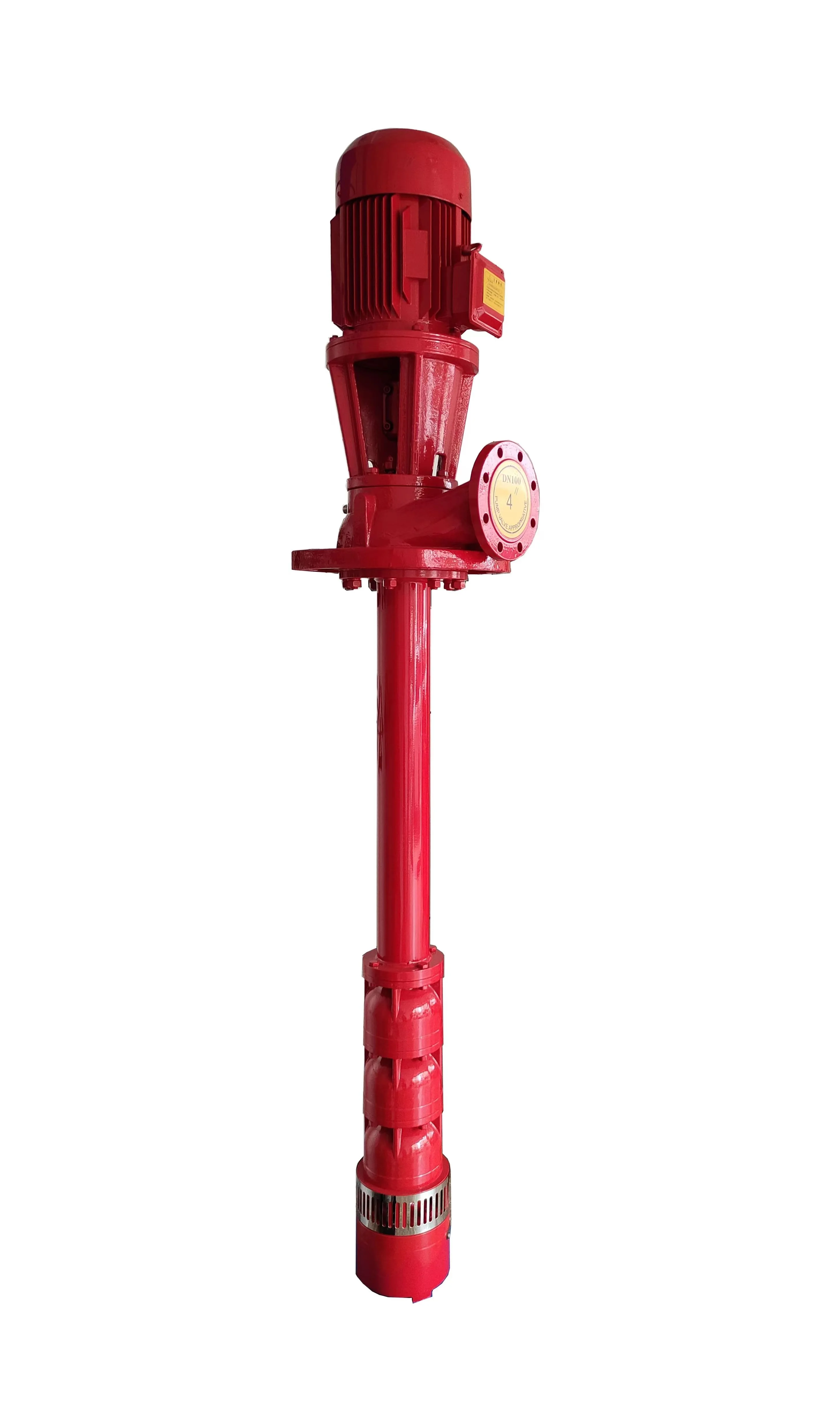 Vertical Turbine Fire Pump with Diesel Engine Multistage Iron and Cast Iron