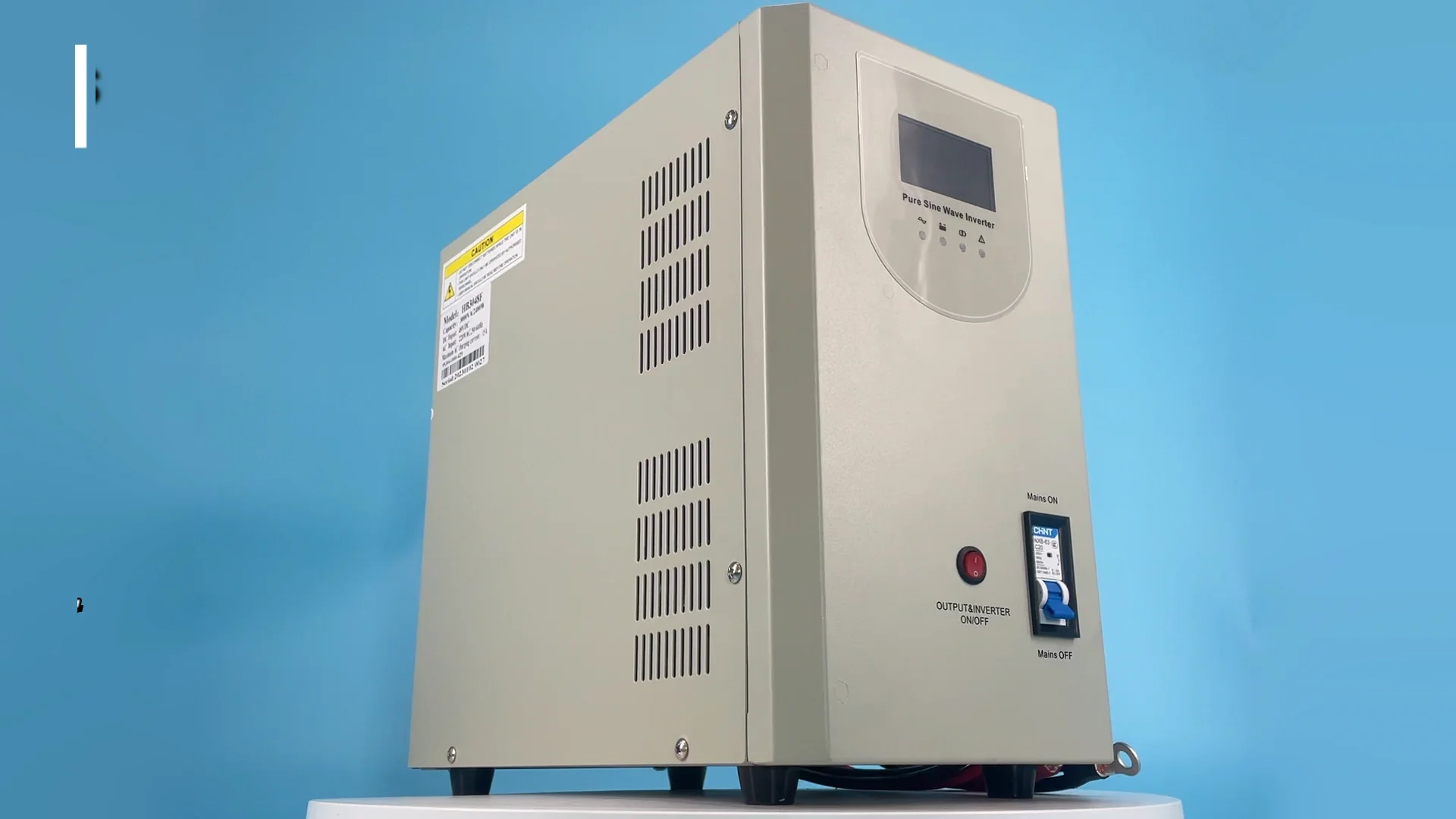 Techfine 1.5kw 12v Ups Hybrid Inverter Charger For Central Heating Co