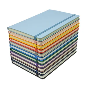 Wholesale Custom Logo Hardcover Notebooks A5 Waterproof Pu Leather Cheap Price Diary Printing Line in Stock Journals for Student