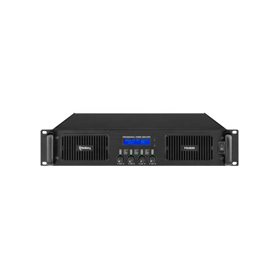 Fedaxy FD4600 - High Power Amplifier Mixer 4 Channel Class H