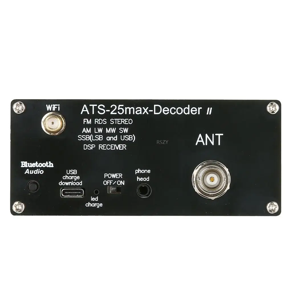 2025 ATS25 Max Decoder II: Long Battery Life Bluetooth Radio with