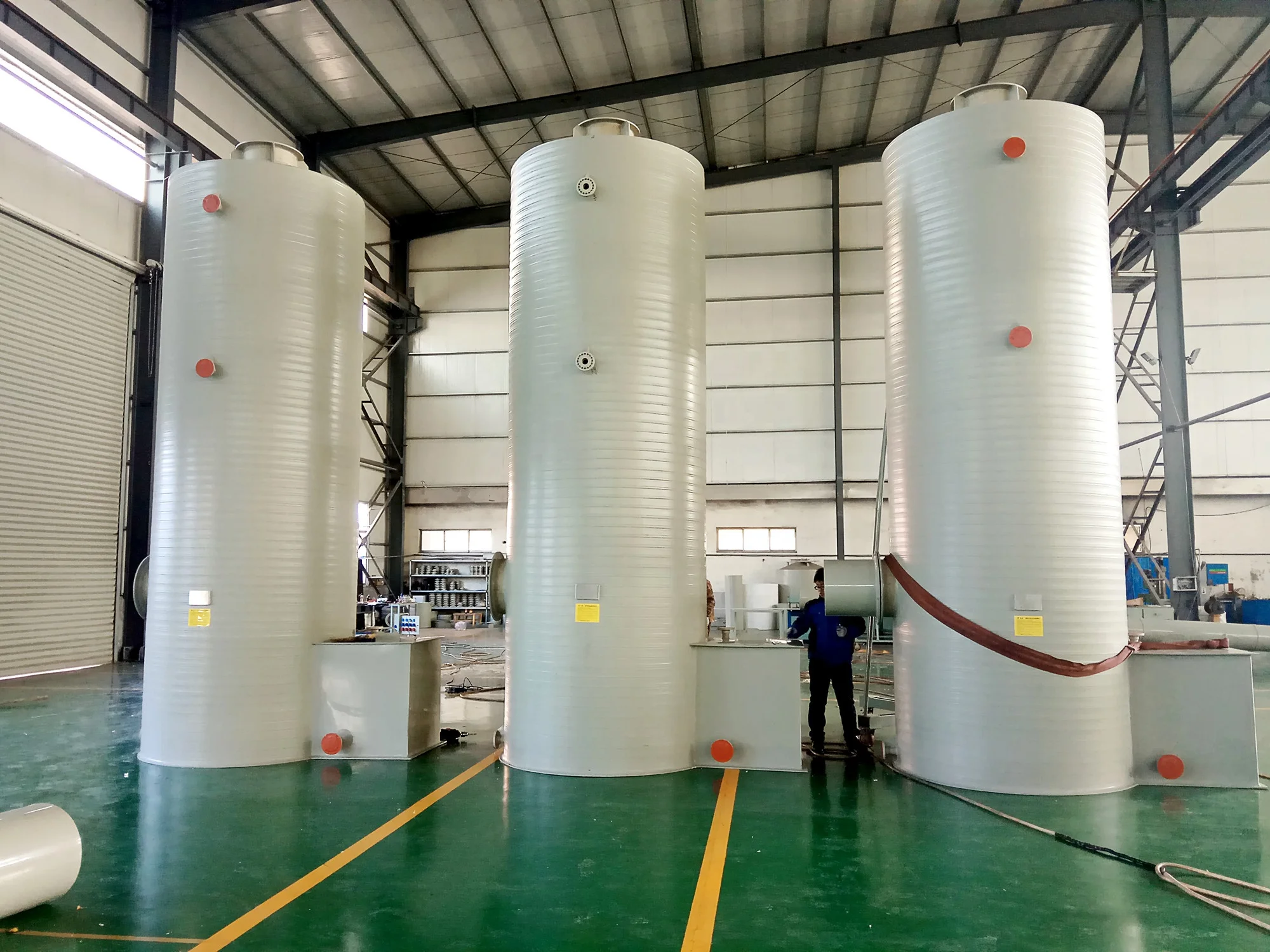 square Round Plastic PPH tank HDPE Tanks for Plating Sulfuric Storage tank
