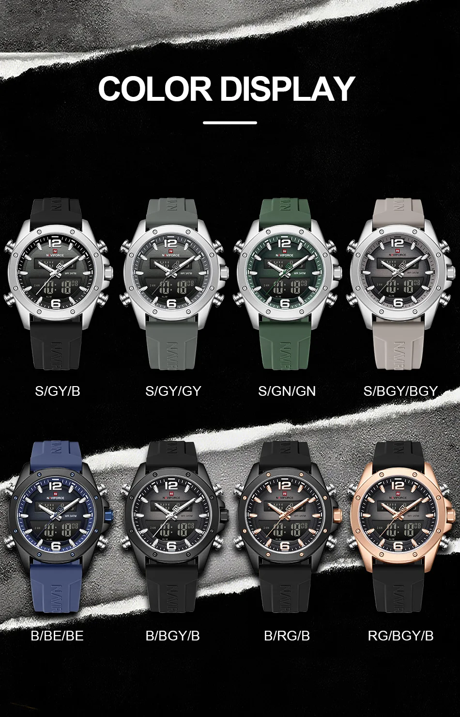Naviforce 9264T Men’s Watch description image 10