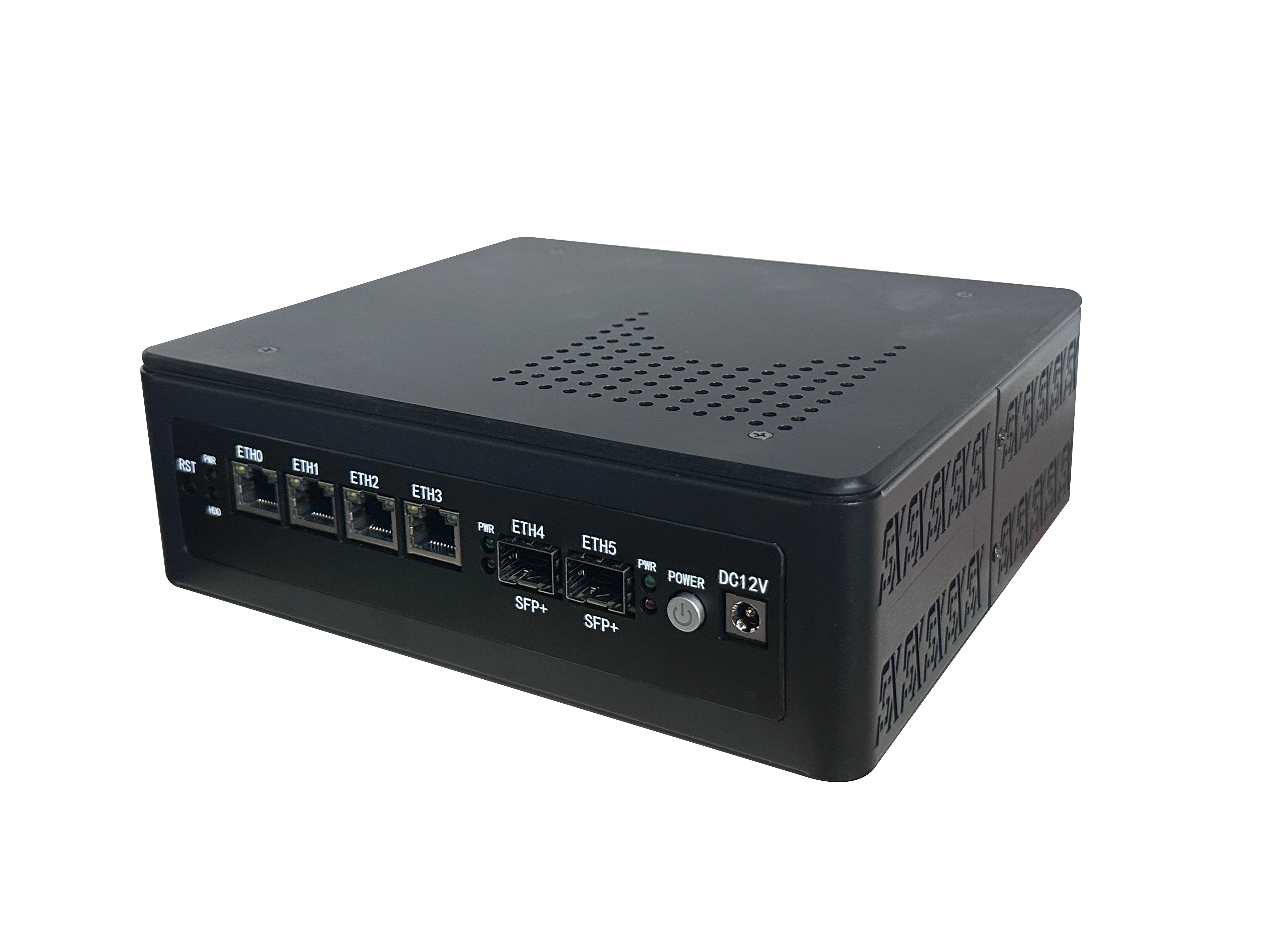 BKHD OEM ミニPC 4*RJ45ポート搭載、2*10G SFPポート、2*M.2 PCIE 4X 