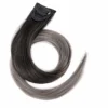 Brown-black gradient grandma gray