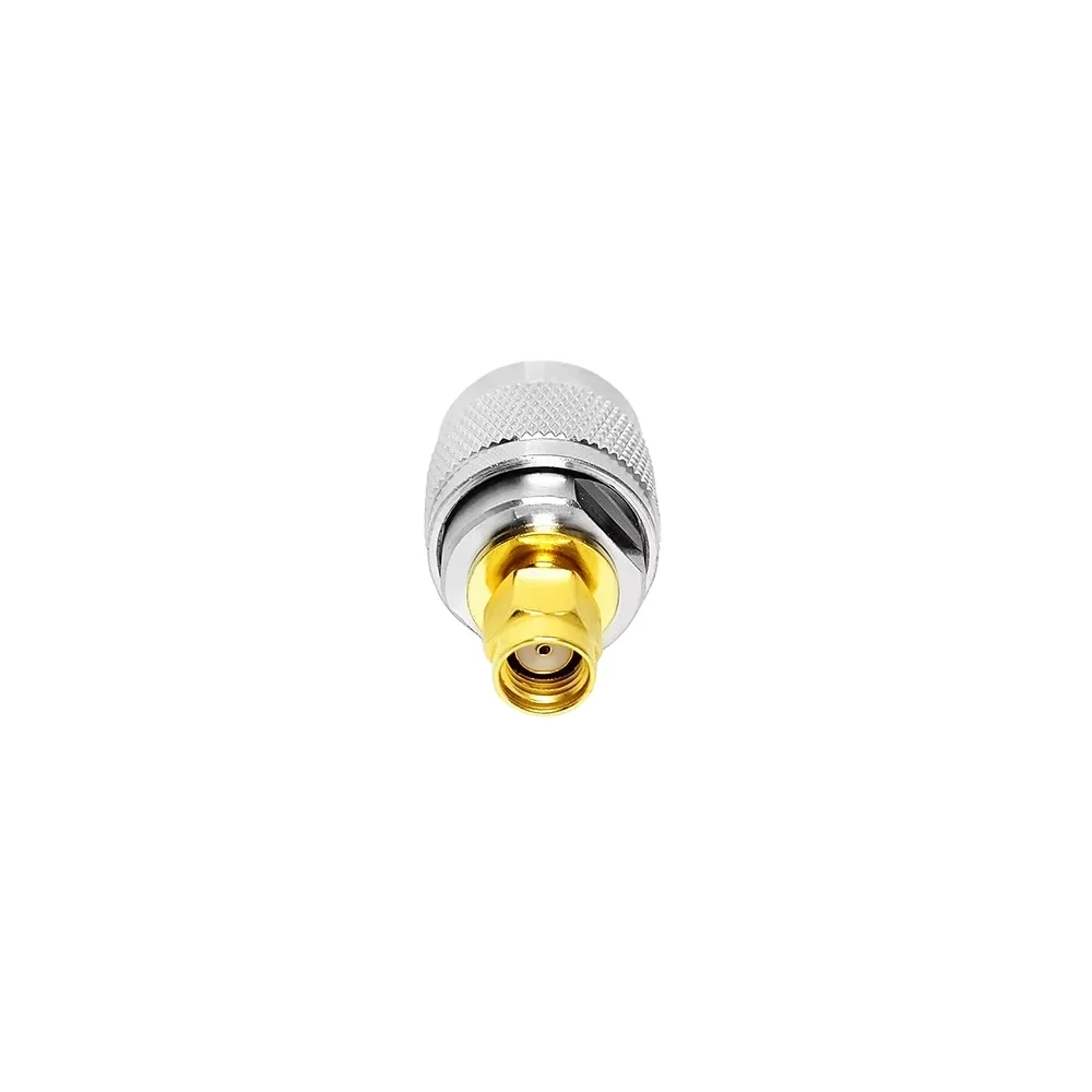 Factory Supply 50 Ohm  N Type Male Plug to RP SMA Male Plug Straight RF Adapter