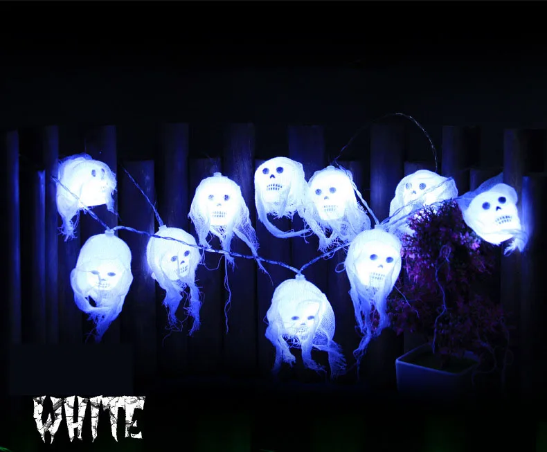 Star Light Halloween Decoration Led String Lights Atmosphere Ghost Head