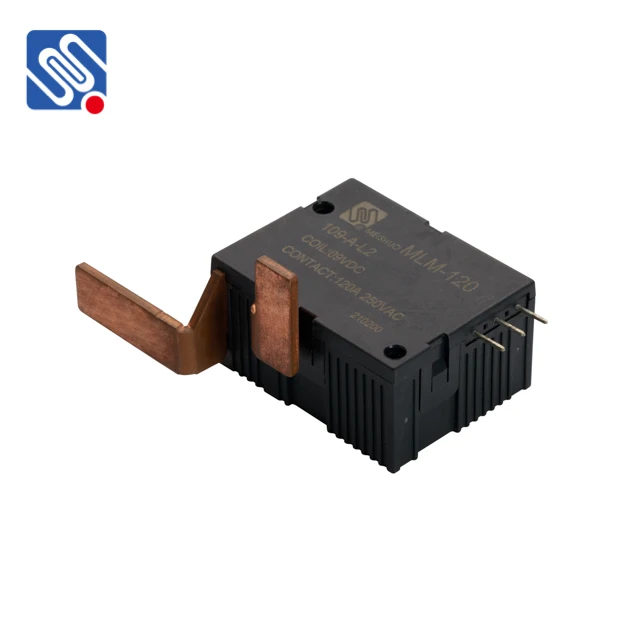 Meishuo MLM-120-109-A-L2 Normally Open 9VDC 120A Double Coils 6W Latching Relay for Electricity Meter