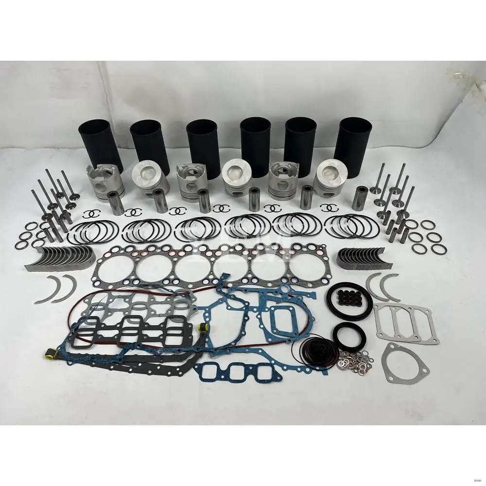 Engine Rebuild Kit With Piston Ring Liner Bearing Valves Overhaul Gasket Set For Hino M10C Machinery Engine Parts