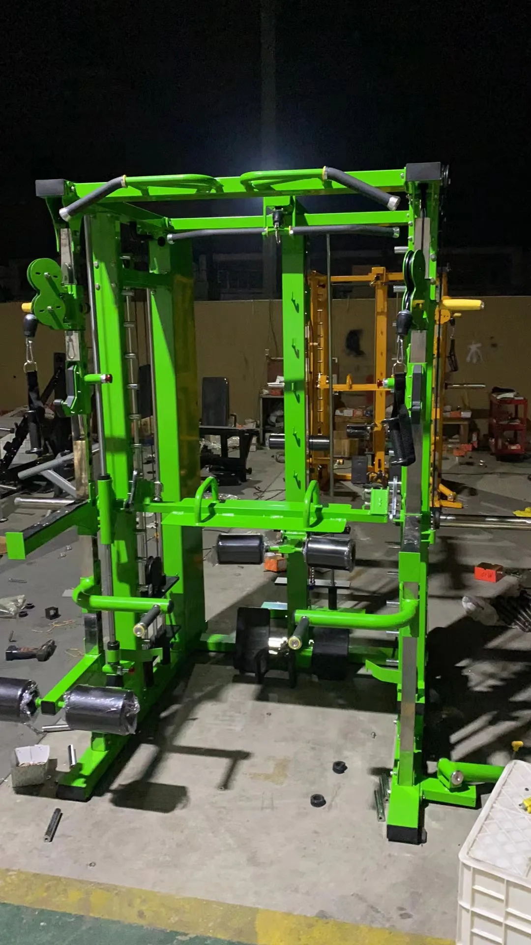 All In One Machine Commercial Multi Functional Station Squat Power Rack