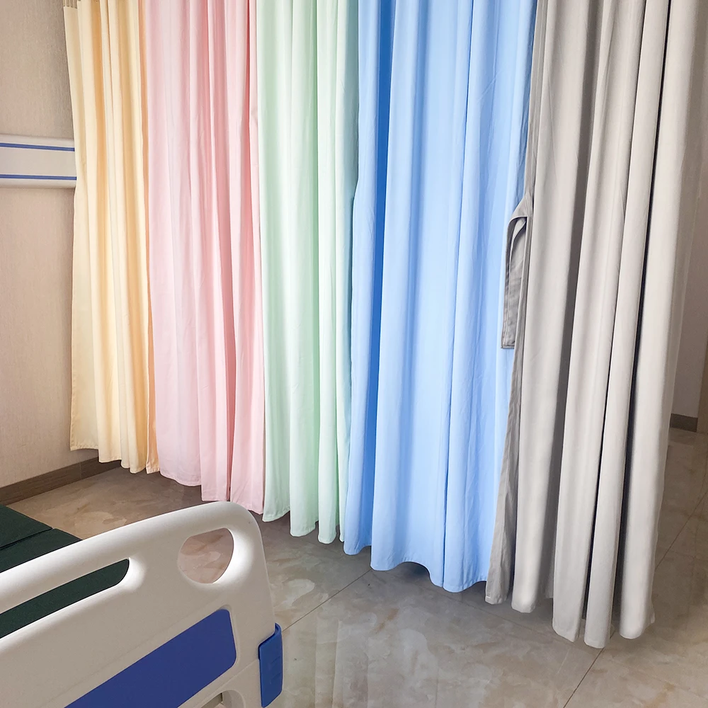 Factory Custom Bacteriostatic Flame Resistant Antistatic Polyester Mesh Divide Bed Hospital