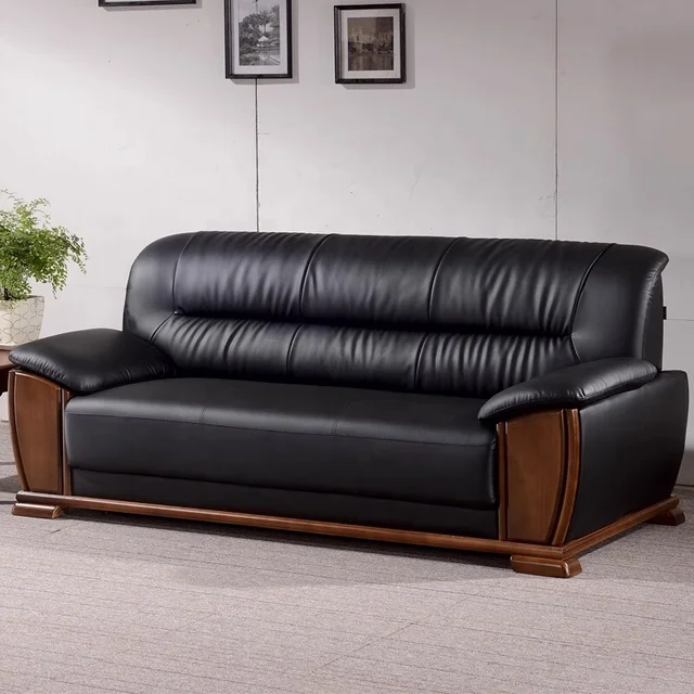 Modern Office Reception Sofa set  furniture lounge sofa leather luxury visitor waiting sofa