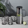 Gray-1 Pot+4 Cups