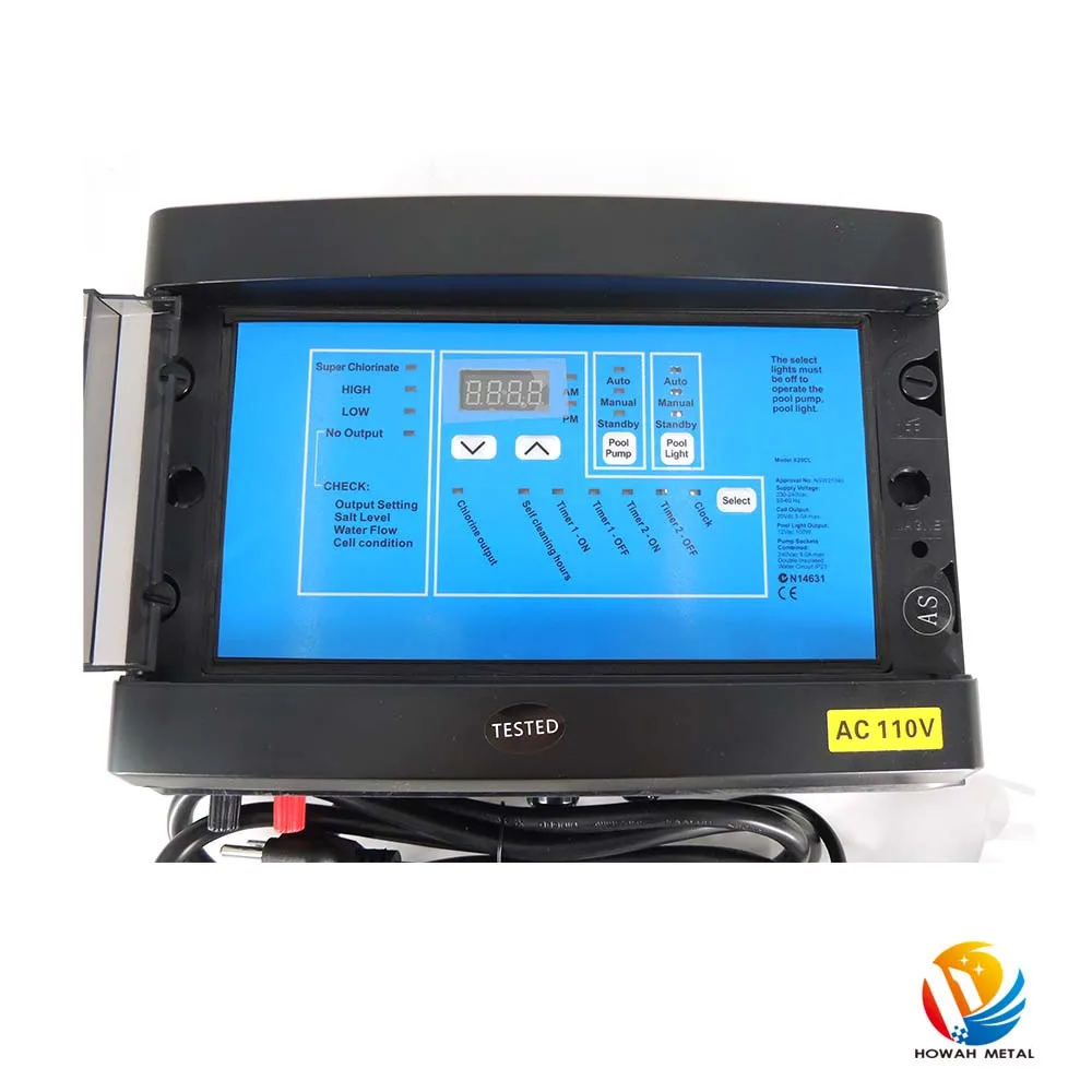 Swimming Pool Disinfect System Salt Water Electrolysis Chlorinator Swimming Pool Salt Chlorine Generator Price