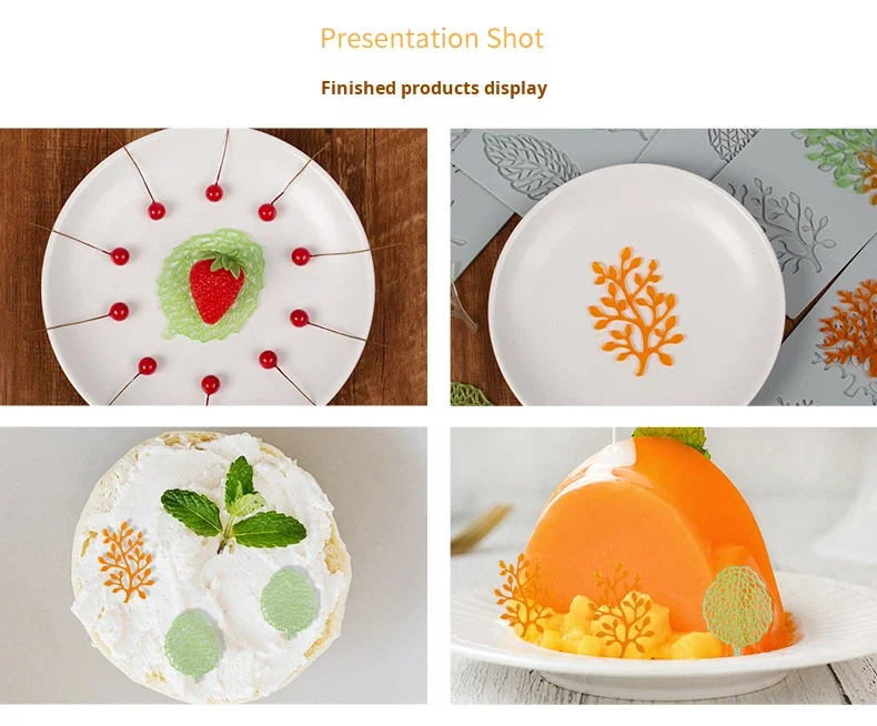 Coral Tree 3D Leaf Silicone Mold for Chocolate & Candy Crafting Cake & Cupcake Decoration with Polymer Clay Cake Tools manufacture