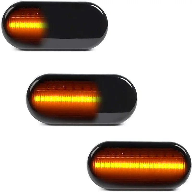 Smoke Dynamic LED Side Marker Turn Signal Light for VW Golf 4 Mk4 Gti R32 Jetta Passat B5 Lupo Polo Sharan Vento Fox Amarok T5