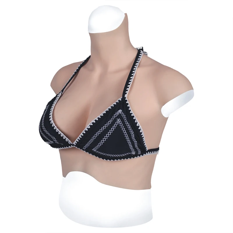 Real Skin Touch Floating Point Design Life Like Silicone Breast Big Silicone Boobs for Man to Woman Shemale Ladyboy Transgender