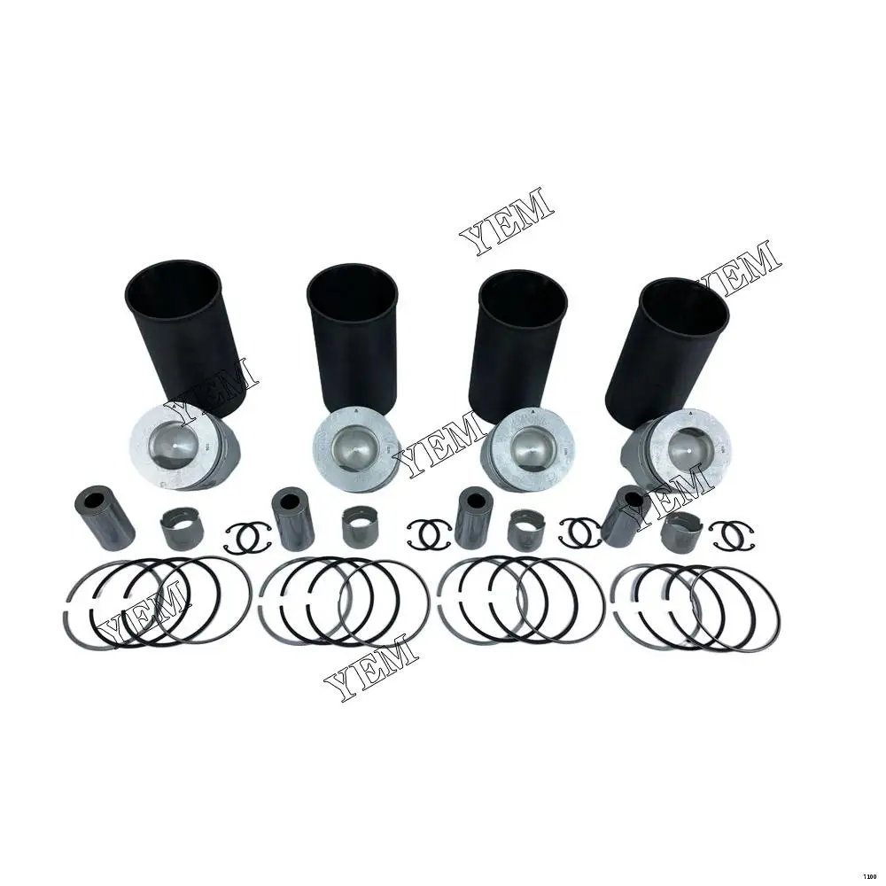 4HK1 Cylinder Liner Kit With Piston Rings Set Cylinder Sleeve for Isuzu
